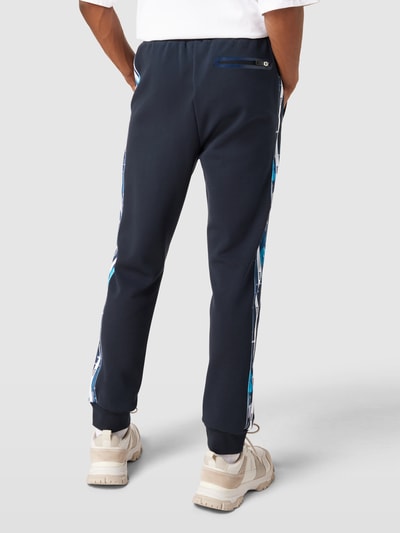 BOSS Green Sweatpants mit Galonstreifen Modell 'Hurley' Dunkelblau 5