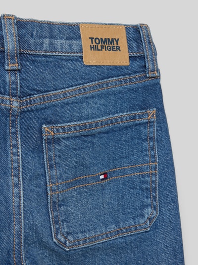 Tommy Hilfiger Kids Relaxed Fit Jeans mit Label-Stitching Blau 2