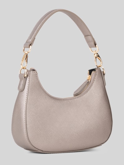 Valentino Bags Umhängetasche mit Logo-Detail Modell 'ZERO' Metallic Rosa 2