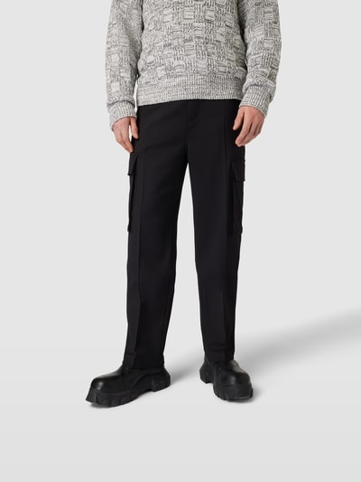 Filippa K Regular Fit Hose mit Eingrifftaschen Black 4