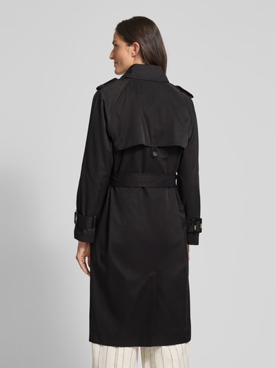 Christian Berg Woman Selection Trenchcoat met riem Zwart - 5
