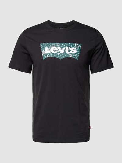 Levi's® T-Shirt mit Label-Print Black 2