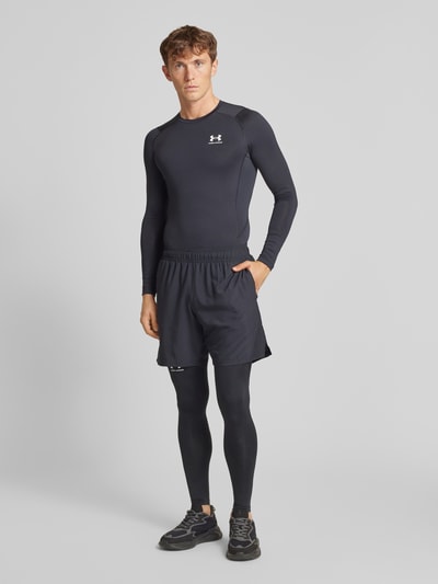 Under Armour Long Johns mit Label-Print Black 1