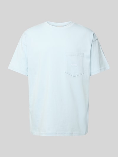 BLKVIS T-Shirt mit Brusttasche Hellblau 2