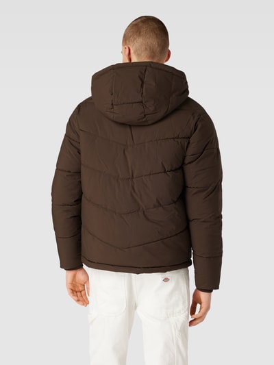 JACK & JONES Steppjacke mit durchgehendem Reißverschluss Schoko 5