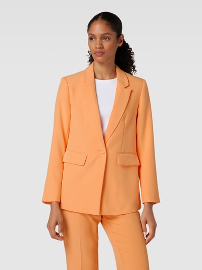 YAS Blazer met reverskraag, model 'Bluris' Oranje - 4