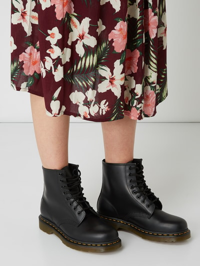 Dr. Martens Sznurowane buty skórzane model ‘1460’ Czarny 3