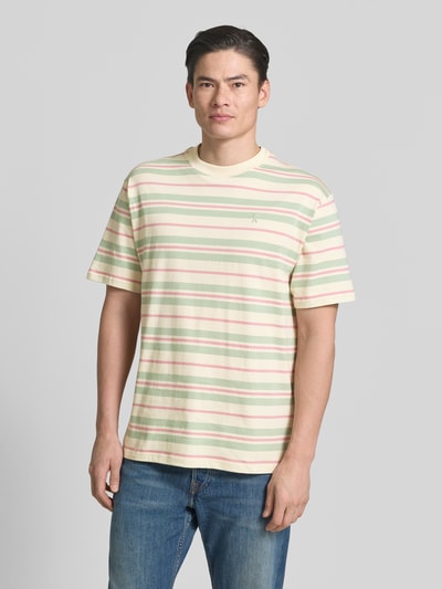 ARMEDANGELS Relaxed Fit T-Shirt aus reiner Baumwolle Modell 'MAARKOS' Altrosa 4