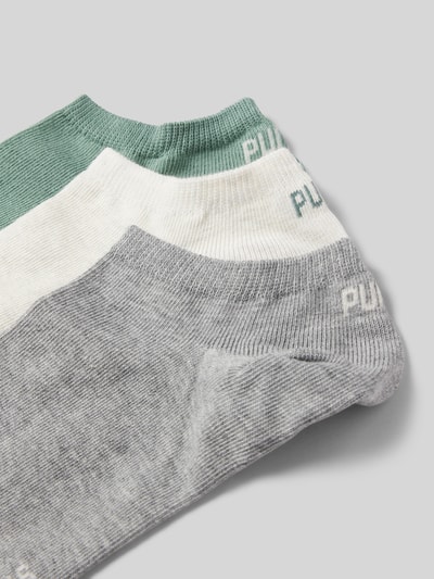 Puma Sneakersocken mit Label-Details im 3er-Pack Mint 2