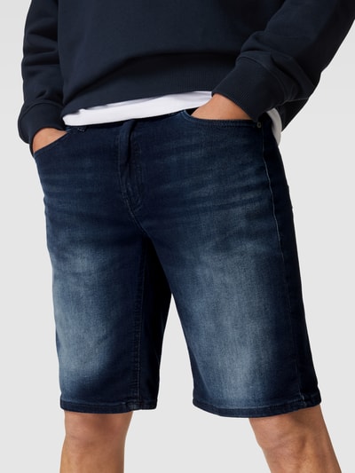 Blend Korte jeans met 5-pocketmodel Marineblauw - 3