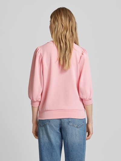 Selected Femme Sweatshirt mit 3/4-Arm Modell 'TENNY' Rosa 5