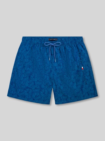 Tommy Hilfiger Regular Fit Badehose mit Logo Print Dunkelblau 2