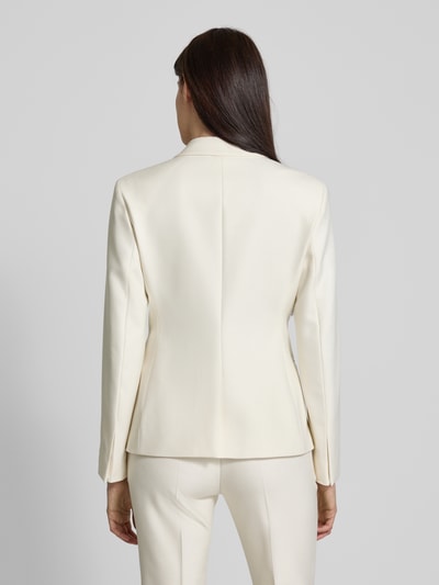 BOSS Blazer mit Brustleistentasche Modell 'Jia' Offwhite 5