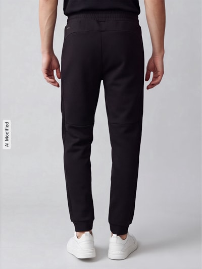PUMA Performance Regular Fit Sweathose aus Baumwoll-Mix Modell 'PUMATECH' Black 5