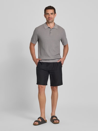 Jack & Jones Premium Regular Fit Poloshirt mit Knopfleiste Modell 'COOPER' Mittelgrau 1