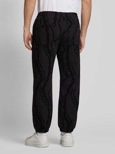 Versace Jeans Couture Sweatpants mit elastischem Bund Black 5