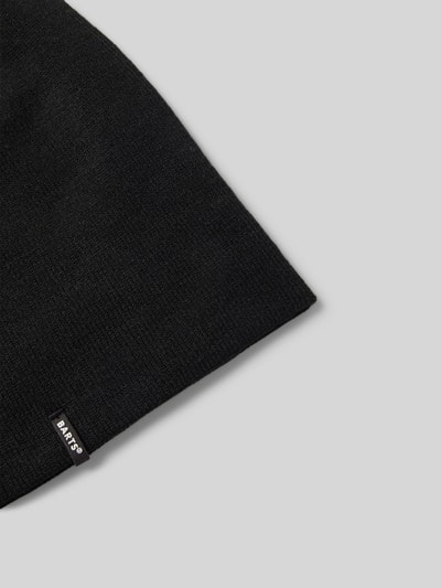 Barts Beanie mit Label-Detail Modell 'ECLIPSE' Black 2