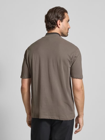 ARMANI EXCHANGE Poloshirt met korte ritssluiting Middengrijs - 5