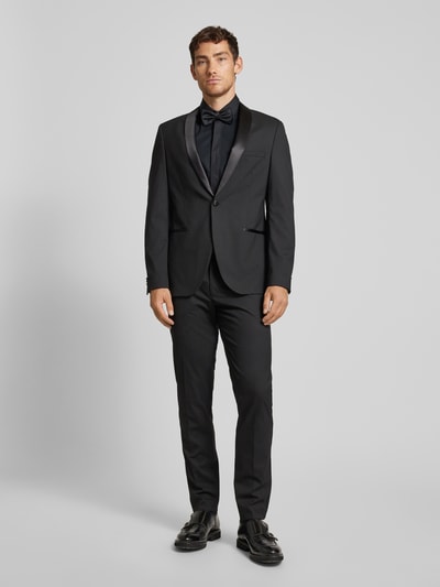 BOSS Slim Fit Business-Hemd mit Kentkragen Black 1