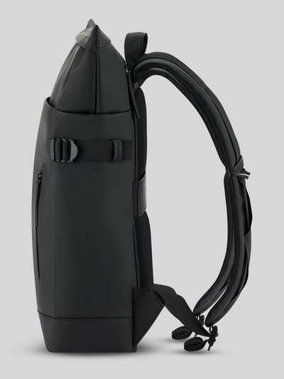 Kapten & Son Rucksack mit Flaschenhalterung innen Modell 'HELSINKI' Black 2