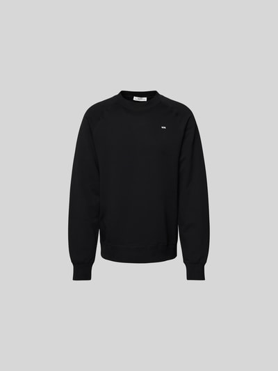 Wood Wood Oversized Sweatshirt mit Stehkragen Black 2
