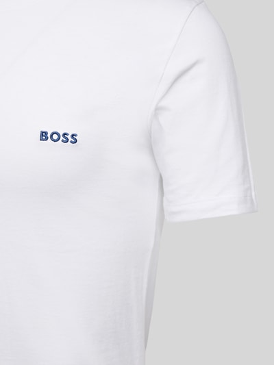 BOSS T-Shirt mit Label-Stitching im 3er-Pack Black 2