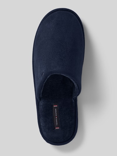 Tommy Hilfiger Slipper mit Logo-Stitching Marine 3