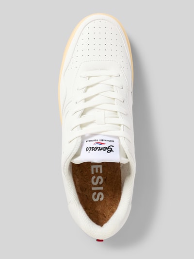 Genesis Sneakers met logopatch, model 'Soley' Wit - 3
