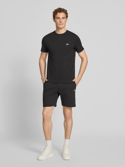 Lacoste Regular Fit T-Shirt aus reiner Baumwolle Black 1