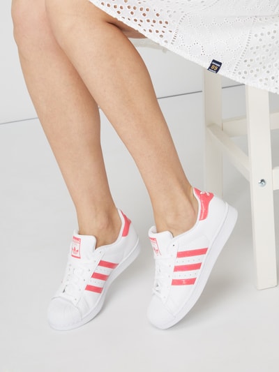 adidas Originals Sneaker 'Superstar' mit feinen Perforierungen Pink 3