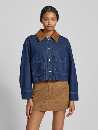 Marc O'Polo Denim Boxy Fit Jeansjacke aus reiner Baumwolle Jeansblau 4