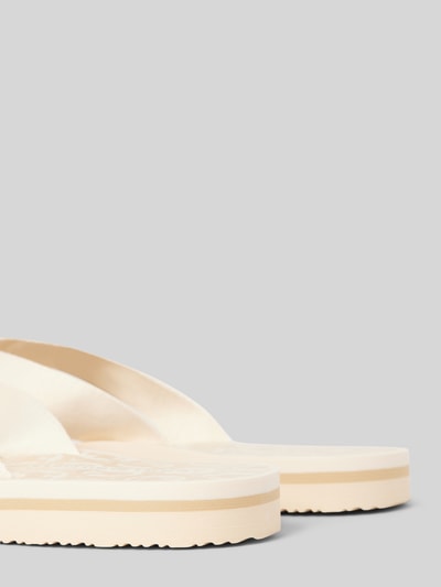 Tommy Hilfiger Teenslippers met labelapplicatie Beige - 2