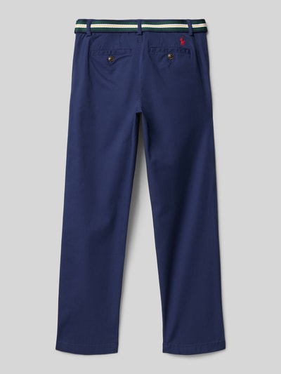 Polo Ralph Lauren Teens Stoffhose mit französischen Eingrifftaschen Marine 3