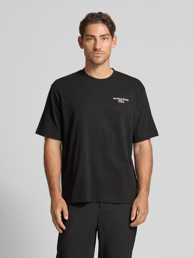 Lacoste Loose Fit T-Shirt aus reiner Baumwolle Black 4