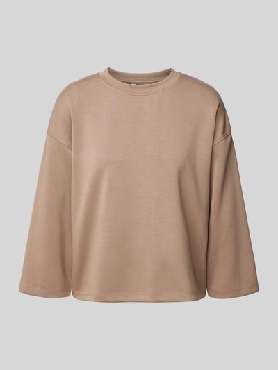 B.Young Sweatshirt mit Rundhalsausschnitt Modell 'BYTullas' Beige 2