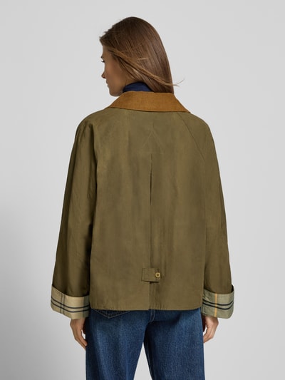 Barbour Blouson van zuiver katoen model 'CAITLIN' Olijfgroen - 5