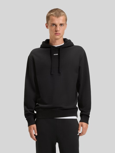 HUGO Relaxed Fit Trainingsanzug aus reiner Baumwolle Modell 'DAPODAYOTE' Black 4