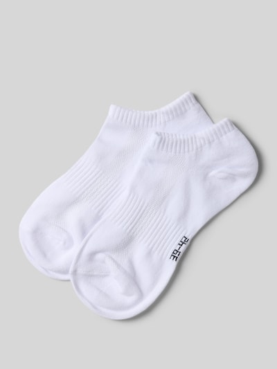 SNOCKS Socken mit Logo-Stitching im 2er-Pack Weiss 2