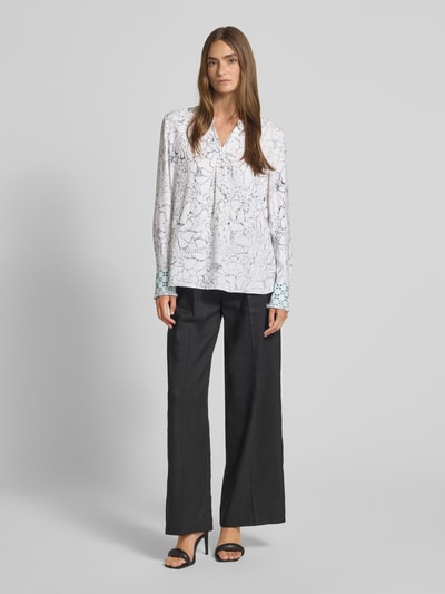 Herzensangelegenheit Relaxed Fit Seidenbluse mit Stretch-Anteil Mint 1