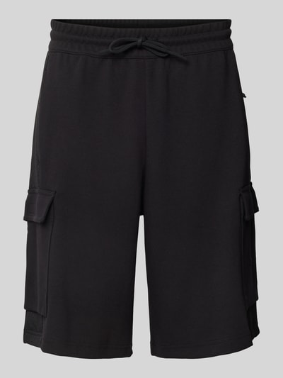 EA7 Emporio Armani Sweatshorts mit elastischem Bund Black 1