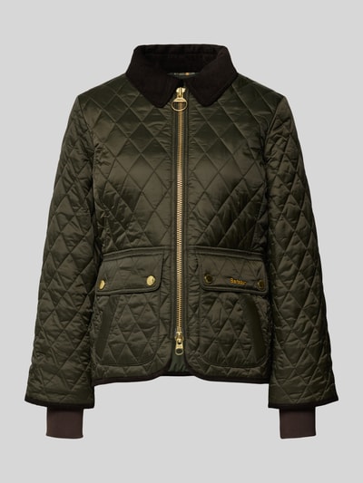 Barbour Shaped fit gewatteerd jack, model 'BEADNELL' Olijfgroen - 2