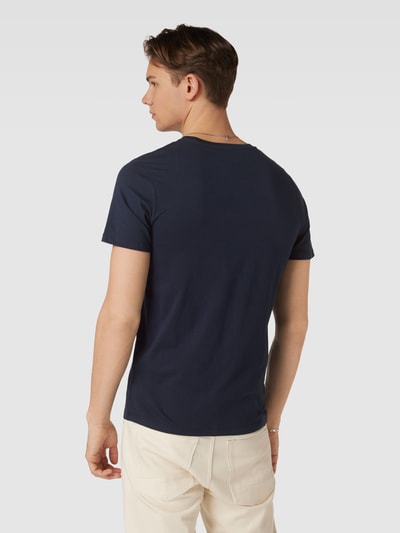 Jack & Jones T-Shirt mit Rundhalsausschnitt Modell 'TRESOR' Dunkelblau 5