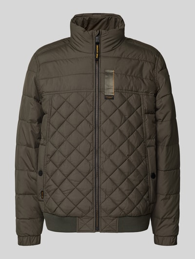 PME Legend Steppjacke mit Stehkragen Modell 'GLIDER' Schlamm 2