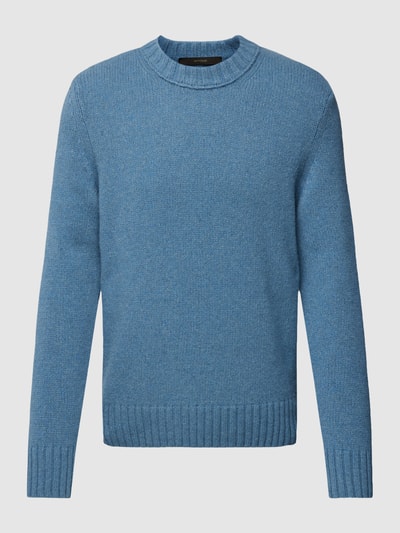 Windsor Sweter z dzianiny z mieszanki kaszmiru model ‘Ecosio’ Jasnoniebieski 2