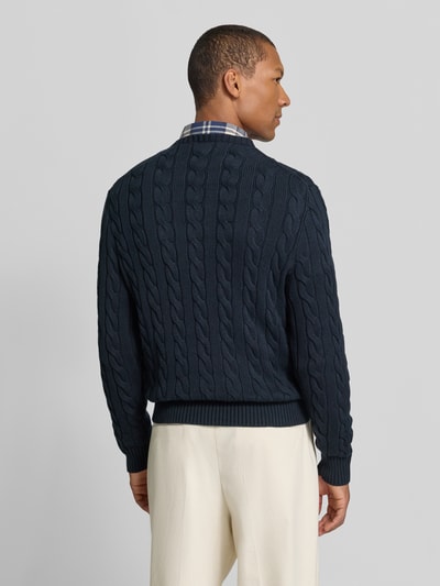 Polo Ralph Lauren Pullover mit Logo-Stitching Marine 5