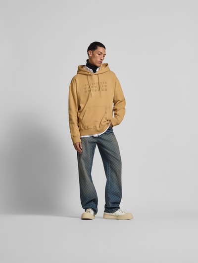 MM6 Maison Margiela Hoodie mit Kapuze Camel 1