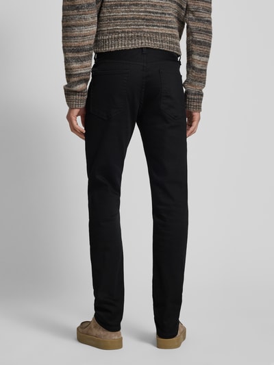 SELECTED HOMME Slim Fit Jeans im 5-Pocket-Design Modell 'LEON' Black 5