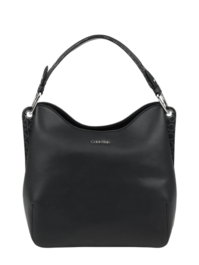 CK Calvin Klein Hobo Bag in Leder-Optik   Black 1