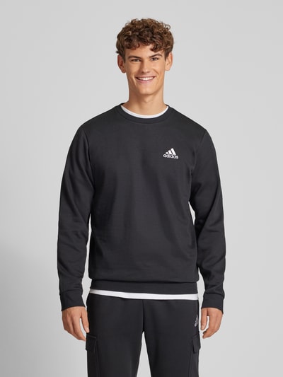 ADIDAS SPORTSWEAR Bluza z detalem z logo Czarny 4