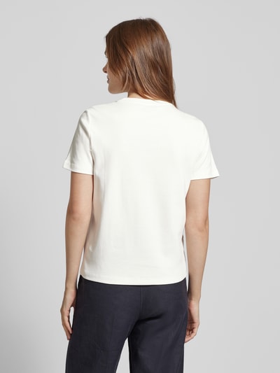 Mango T-Shirt mit Rundhalsausschnitt Modell 'RIN' Weiss 5